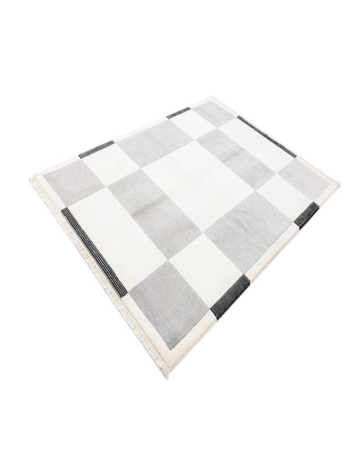 Detail image of  5' 5 x 7' 10  Hand Knotted Darya Wool Rug