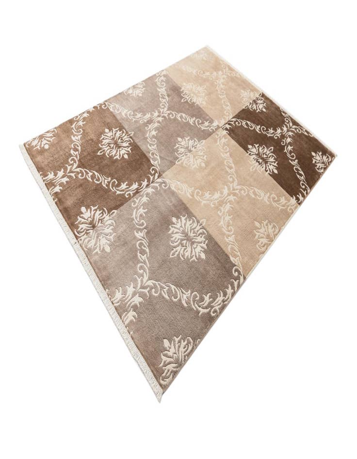 Detail image of  5' 7 x 8' 1  Hand Knotted Darya Wool Rug