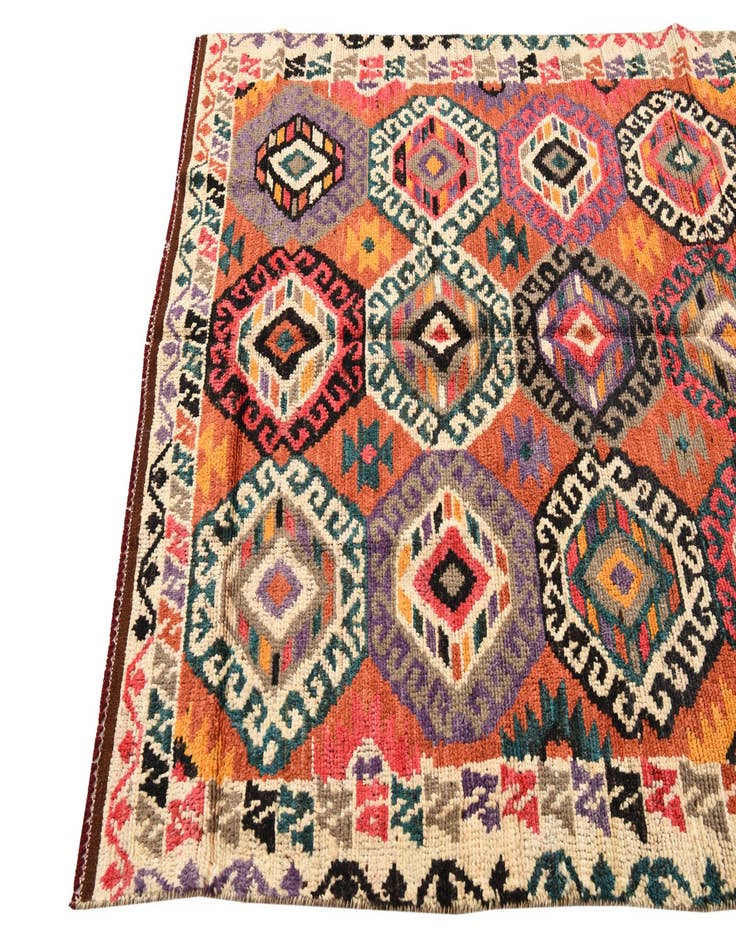 Detail image of  5' x 7'  Hand Knotted Darya Wool Rug