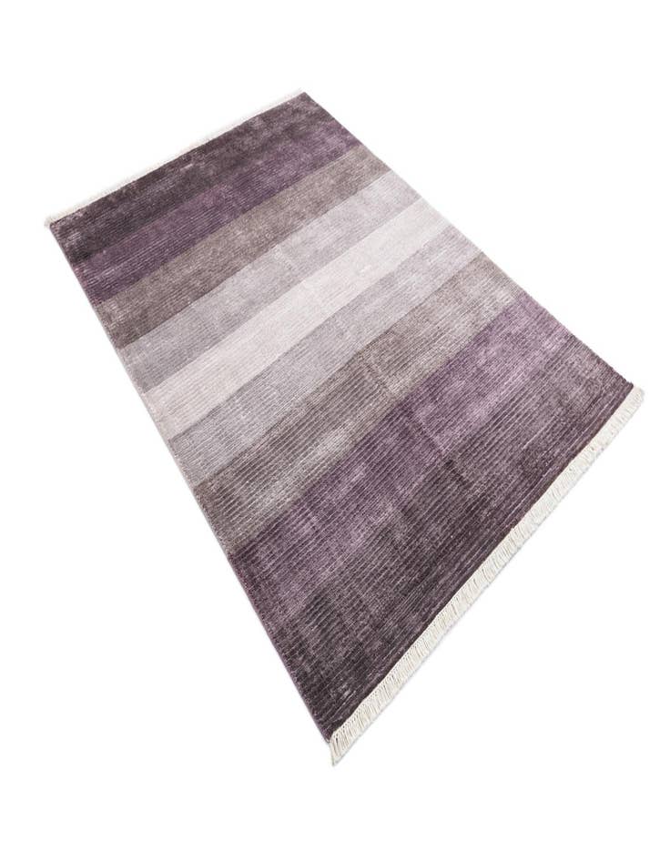 Detail image of  4' 11 x 6' 9  Hand Knotted Darya Wool Rug