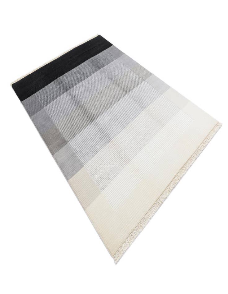 Detail image of  5' 6 x 7' 9  Hand Knotted Darya Wool Rug