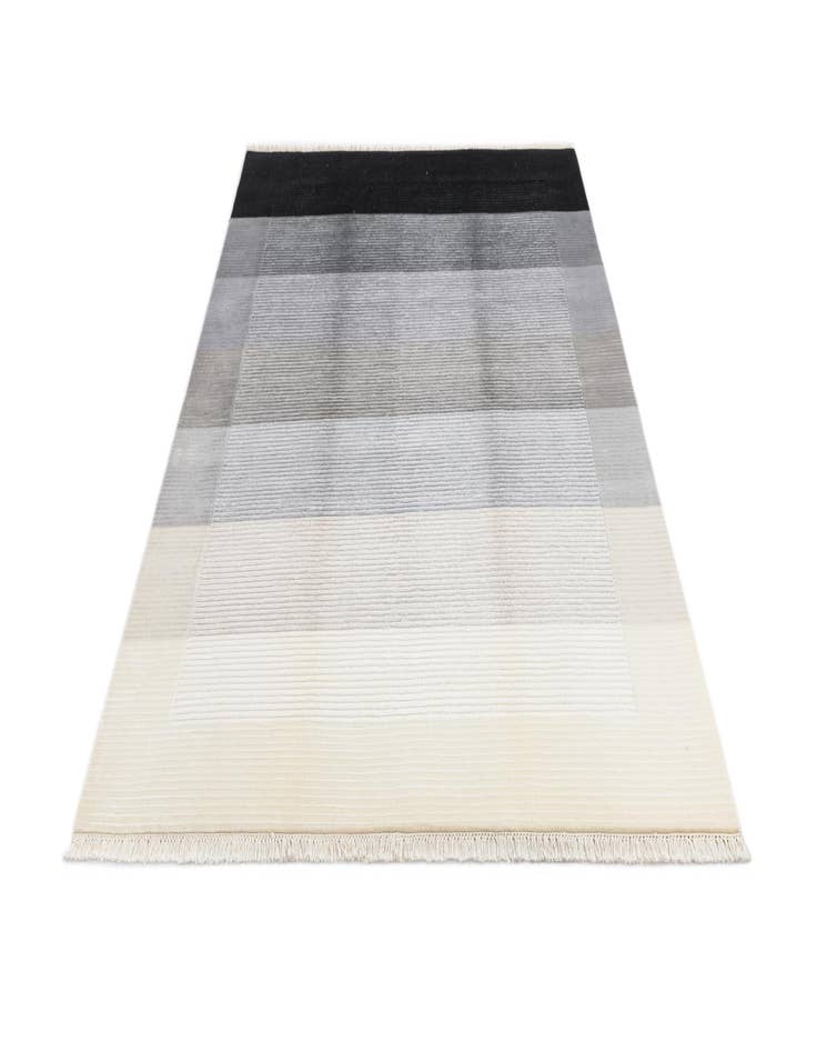 Detail image of  5' 6 x 7' 9  Hand Knotted Darya Wool Rug