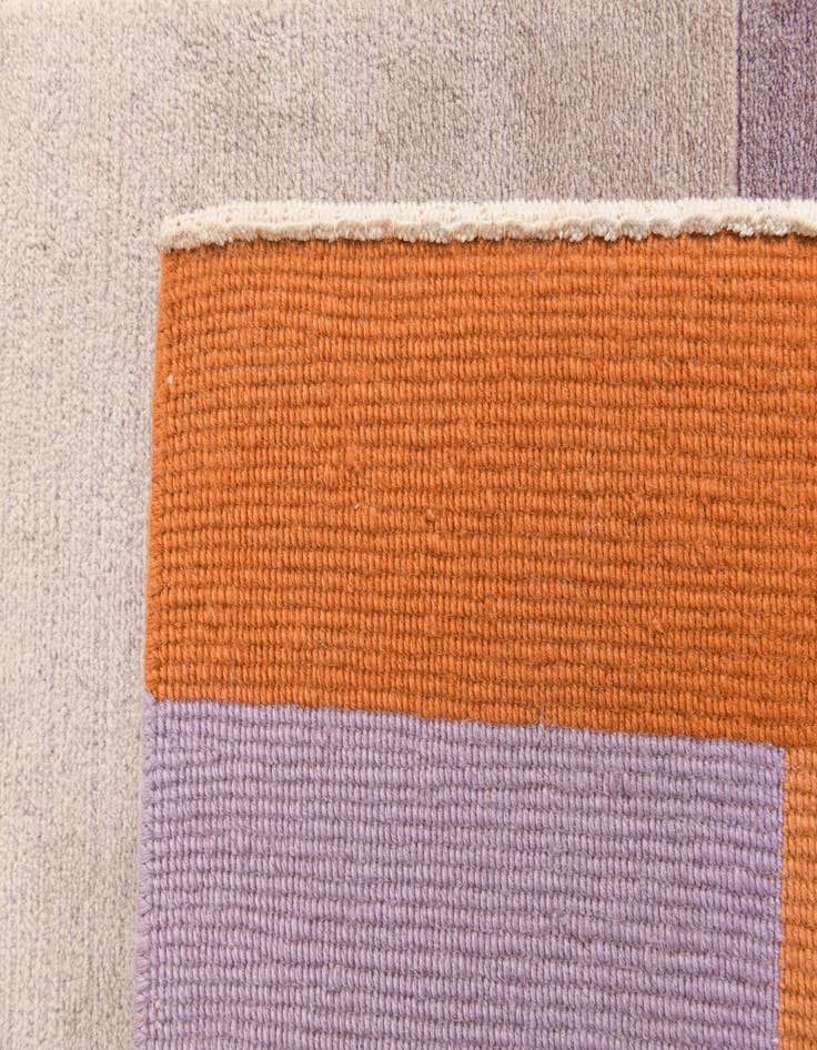 Detail image of  5' 8 x 7' 10  Hand Knotted Darya Rug