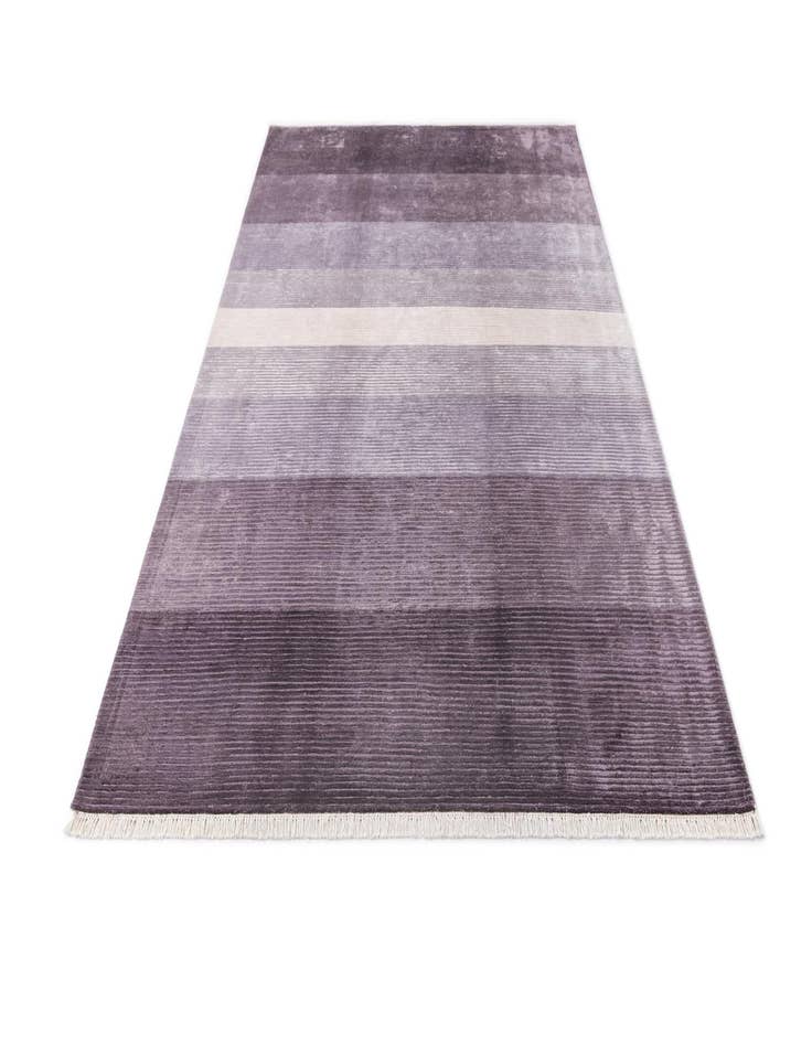 Detail image of  6' 8 x 10'  Hand Knotted Darya Wool Rug