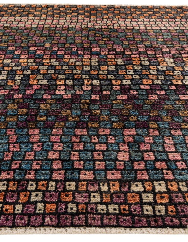 Detail image of  4' 1 x 5' 5  Hand Knotted Darya Wool Rug