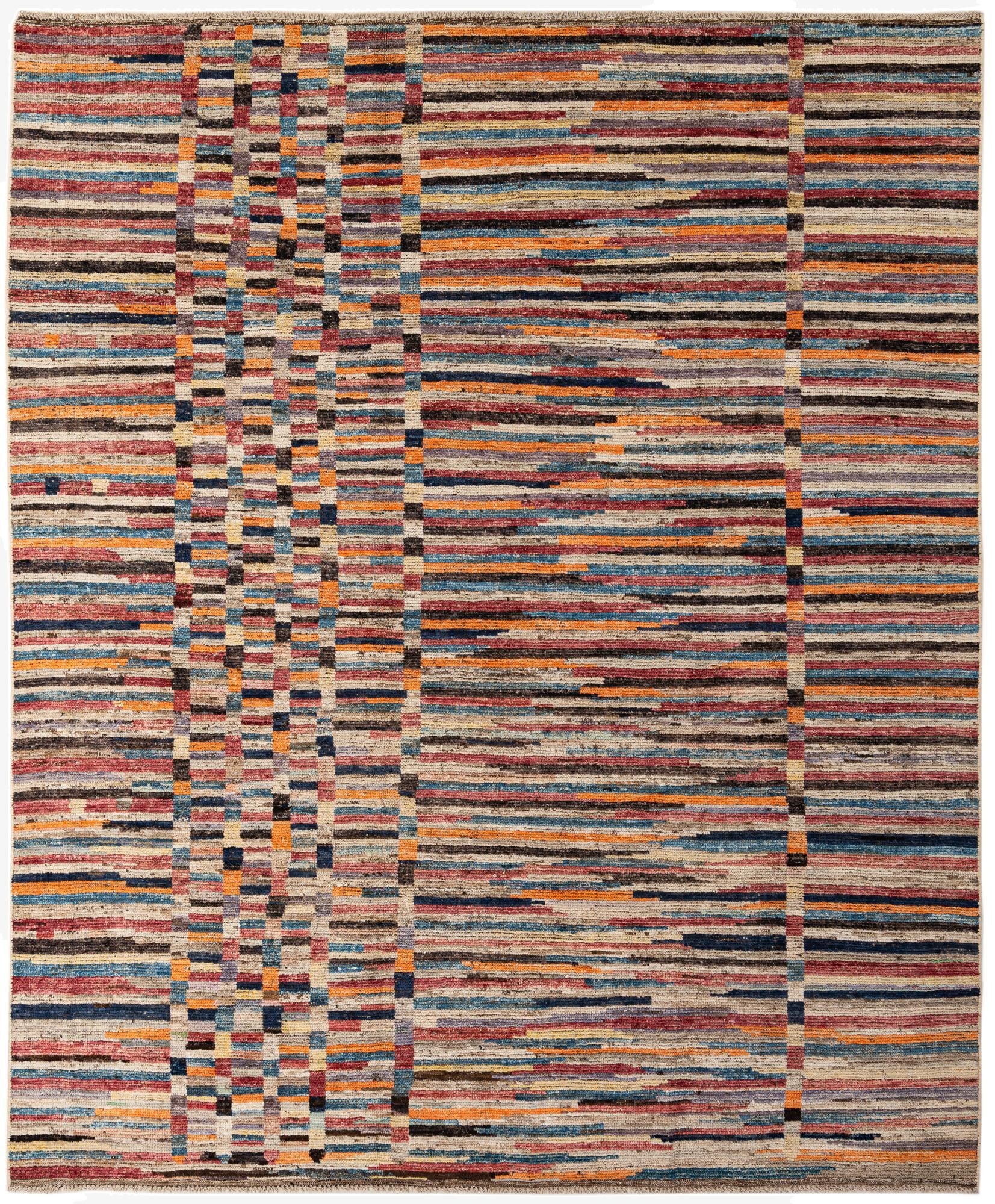  8' 2 x 9' 11  Hand Knotted Darya Wool Rug