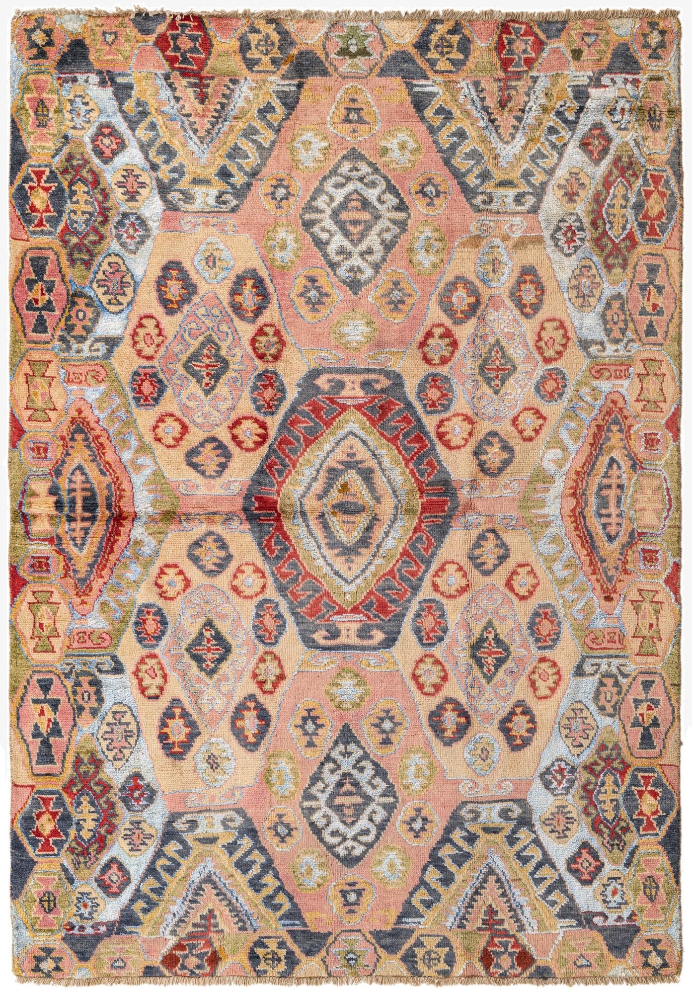  5' 4 x 7' 8  Hand Knotted Darya Rug
