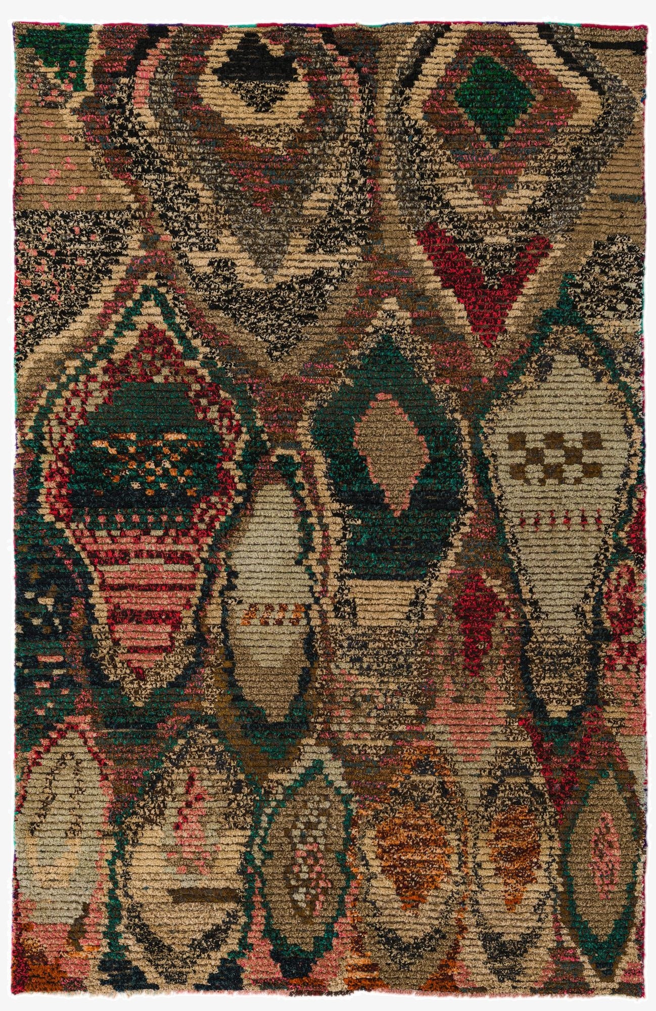  5' 3 x 8'  Hand Knotted Darya Wool Rug