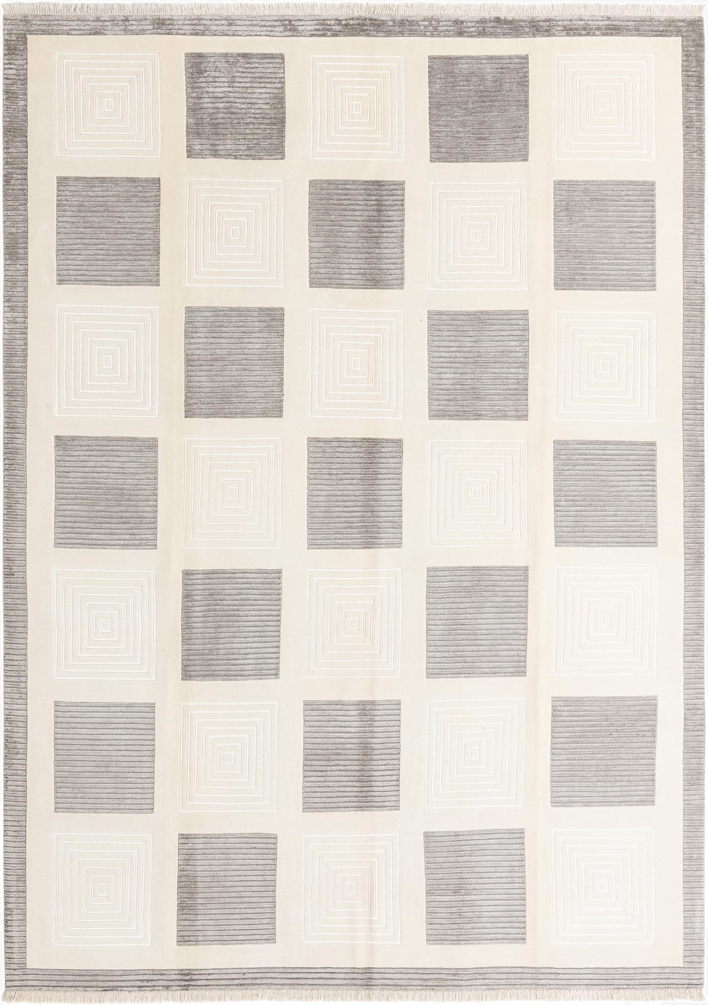  8' 2 x 11' 4  Hand Knotted Darya Wool Rug