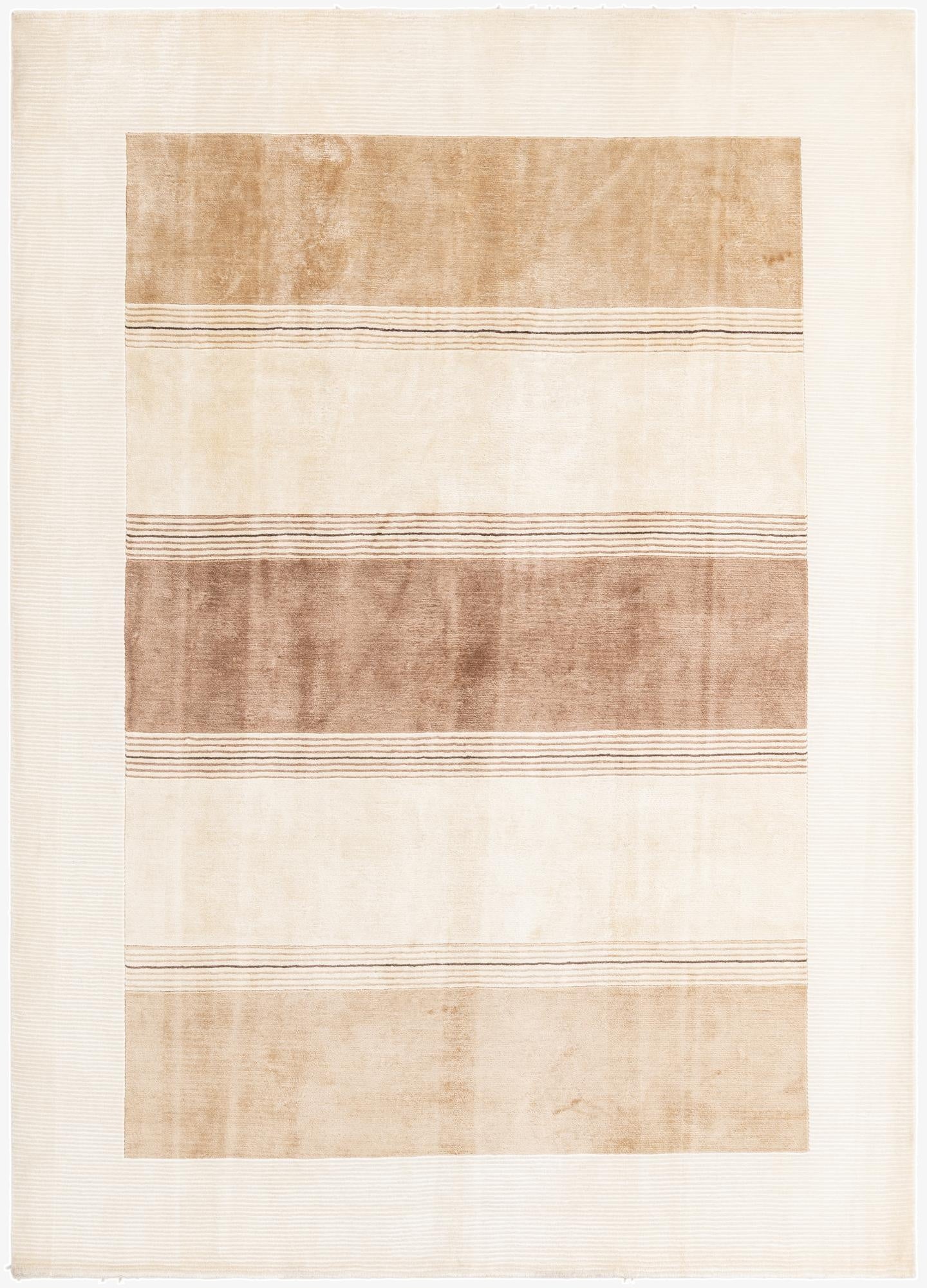  6' 10 x 9' 6  Hand Knotted Darya Wool Rug