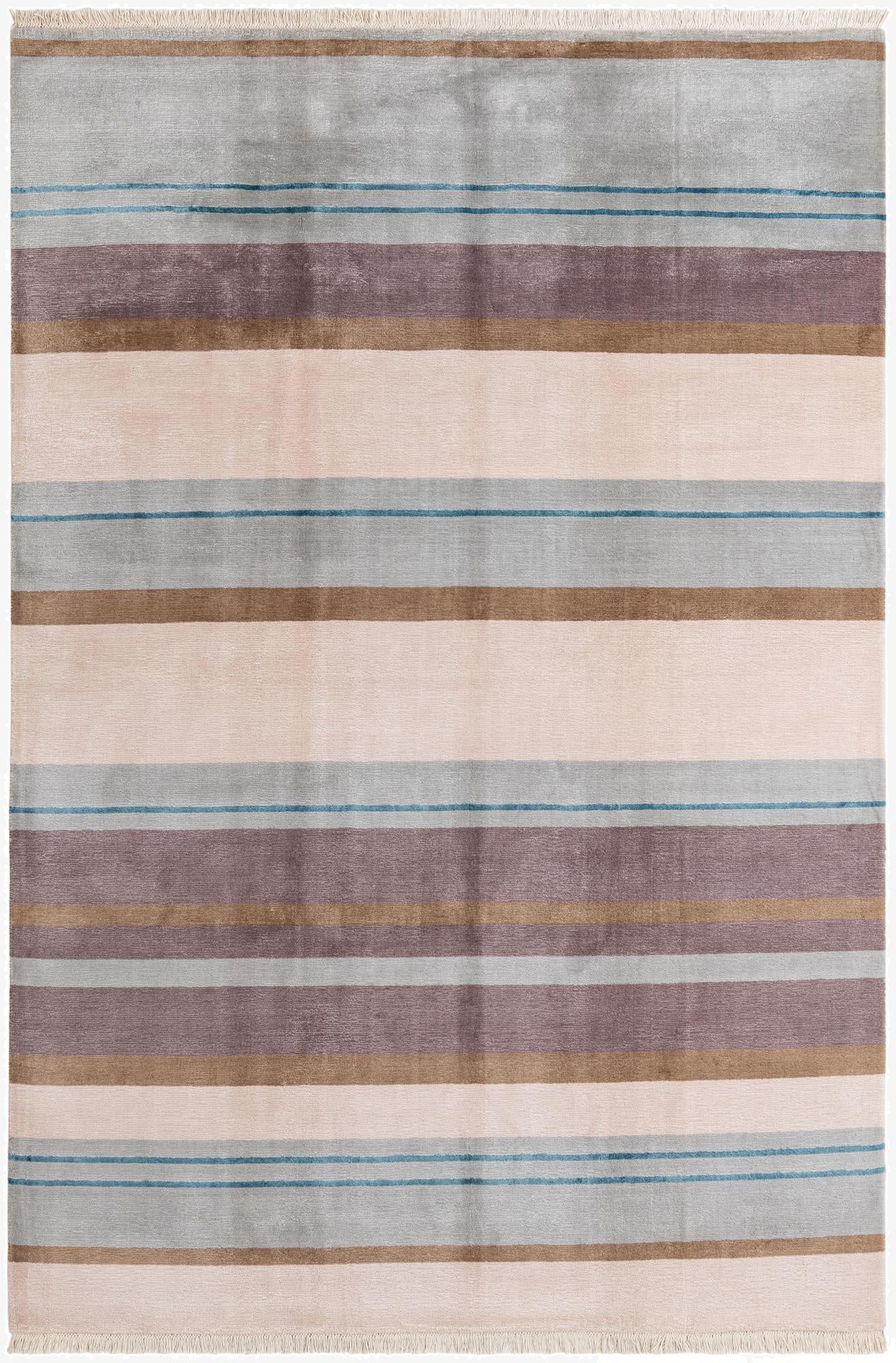  6' 6 x 9' 9  Hand Knotted Darya Wool Rug