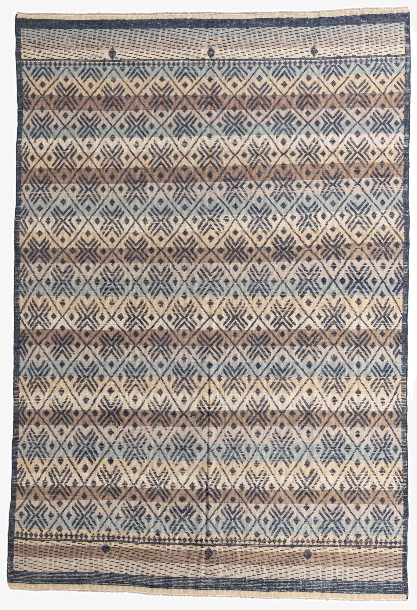  9' 9 x 14' 4  Hand Knotted Darya Wool Rug