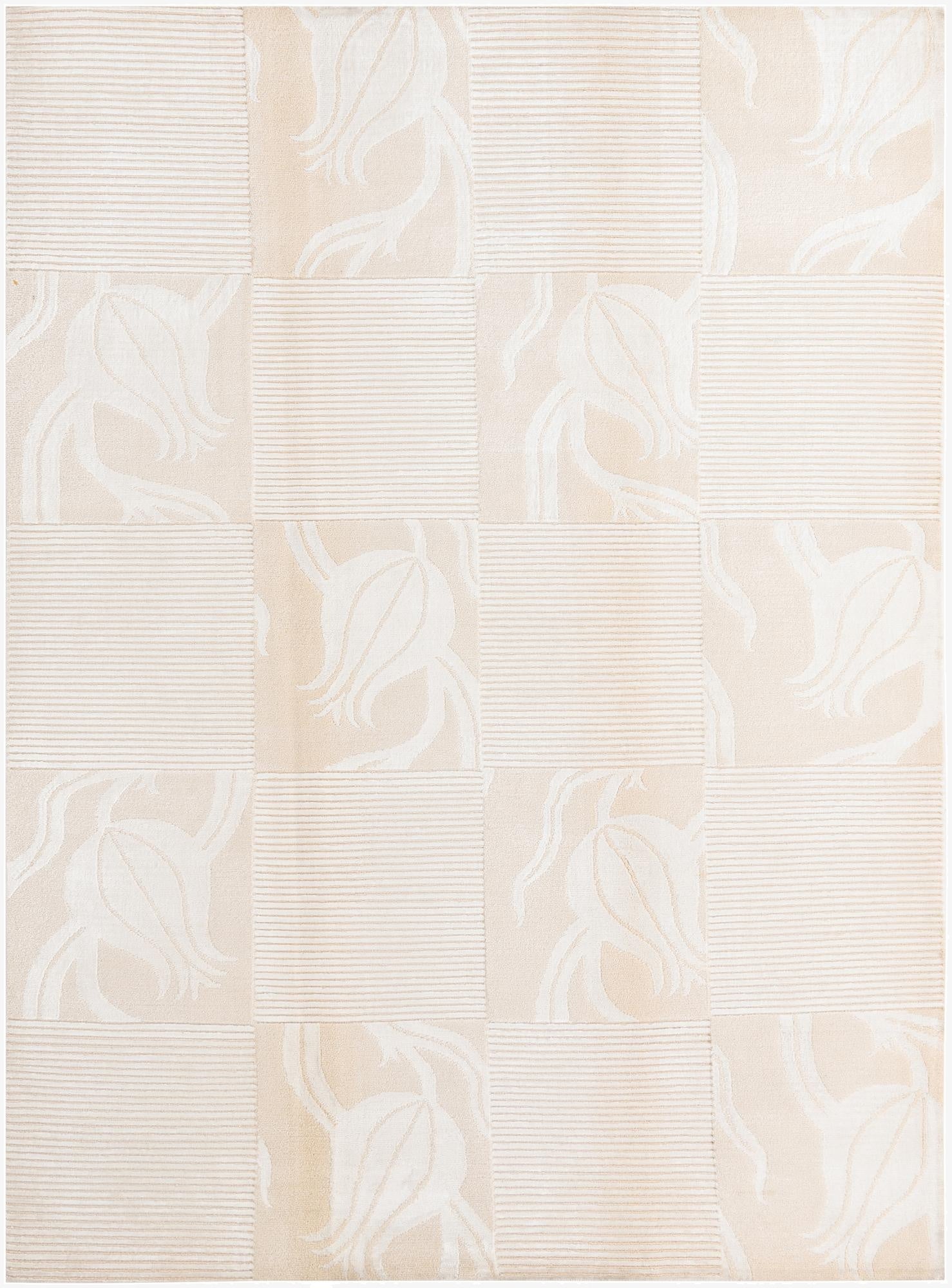  5' 9 x 8'  Hand Knotted Darya Wool Rug