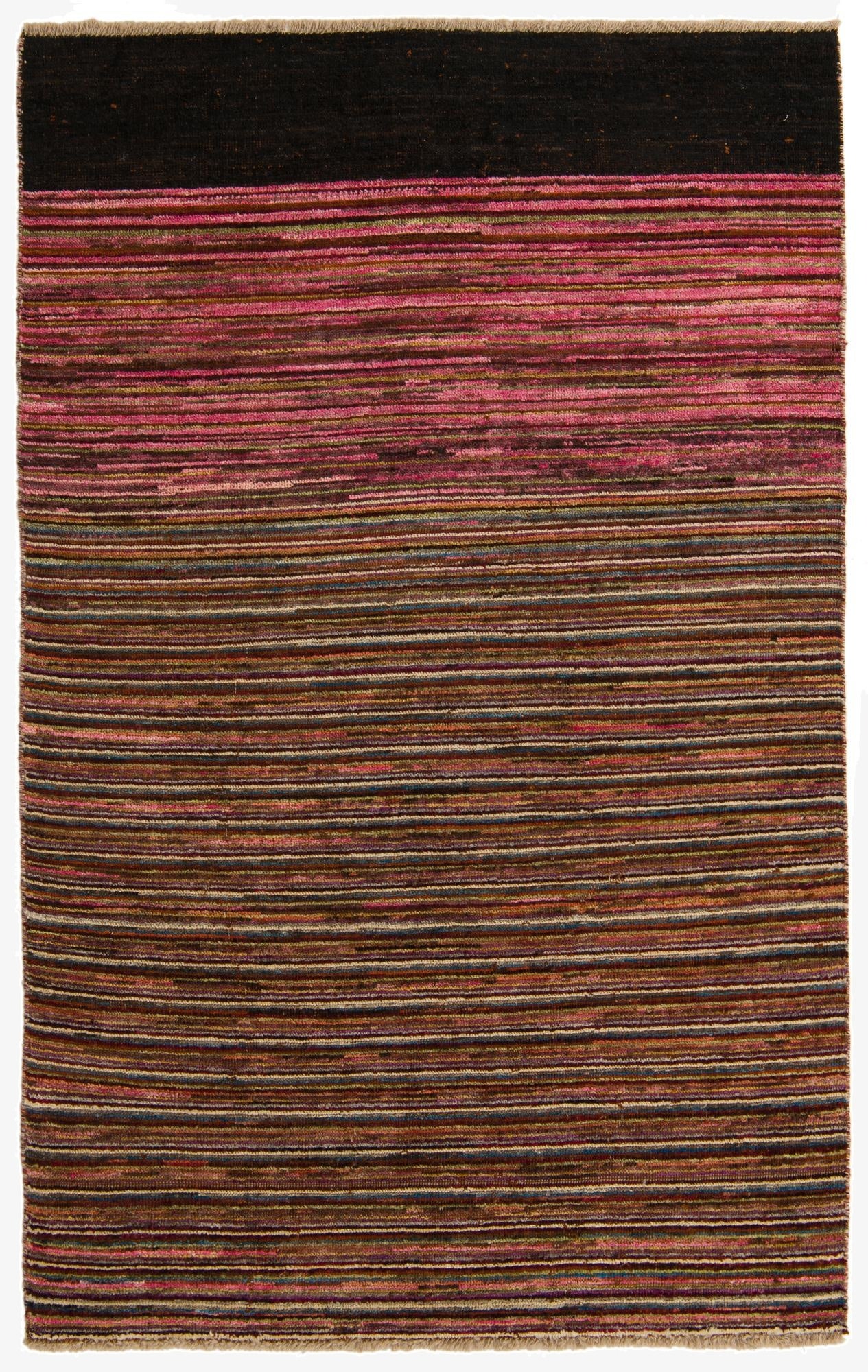  5' 2 x 8'  Hand Knotted Darya Wool Rug