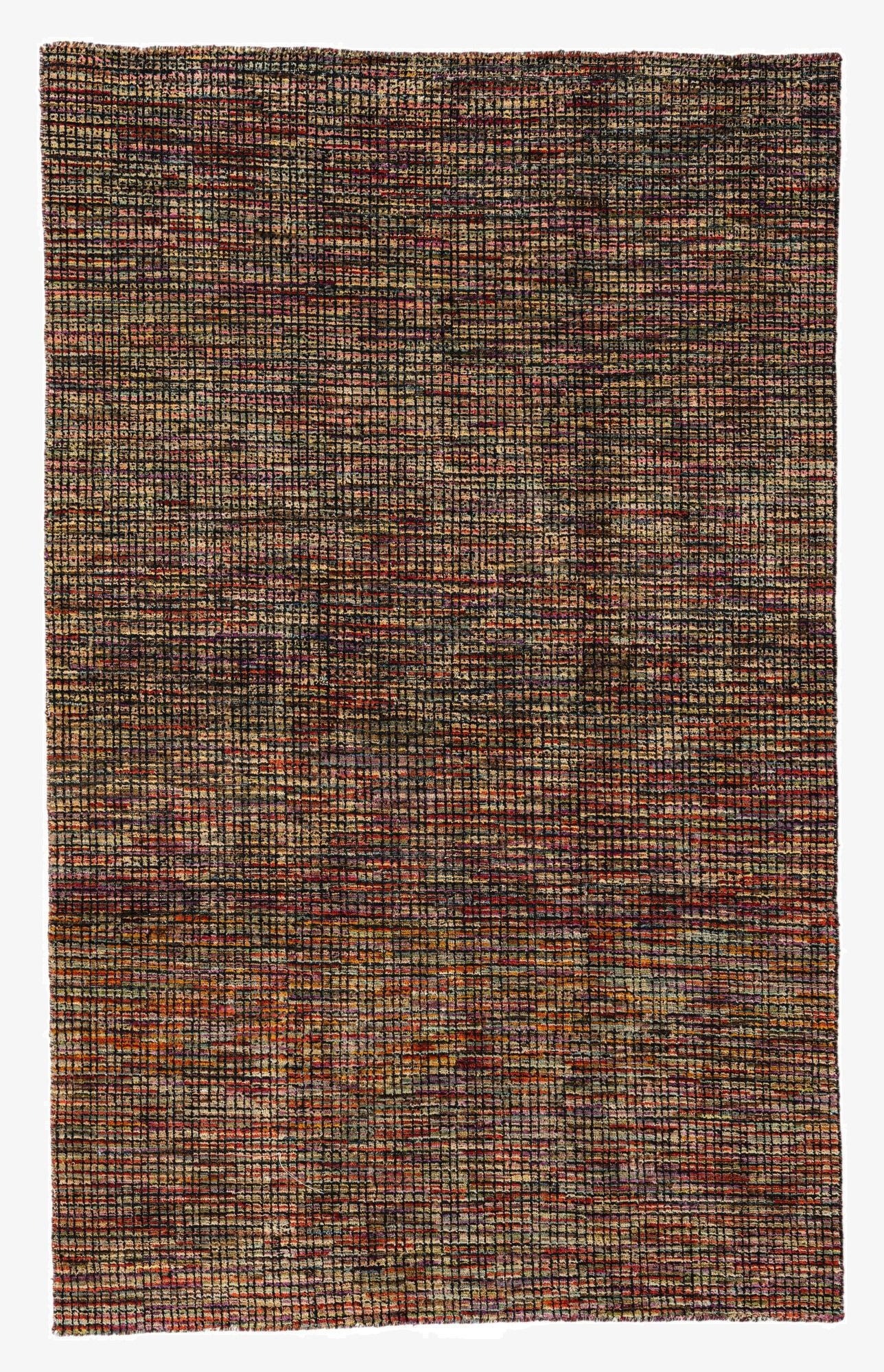  5' 4 x 8' 7  Hand Knotted Darya Wool Rug
