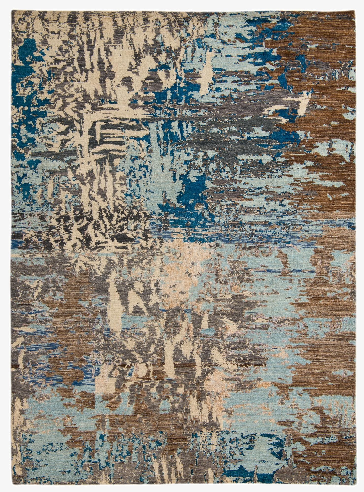  7' 7 x 10' 5  Hand Knotted Darya Rug