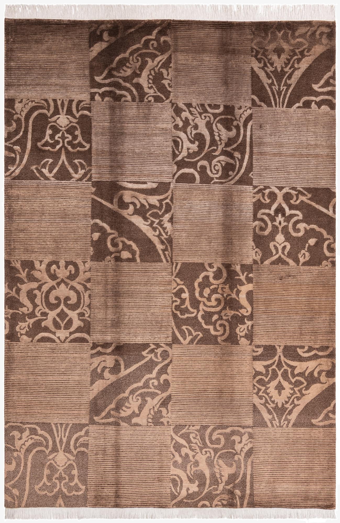  6' 9 x 10'  Hand Knotted Darya Wool Rug