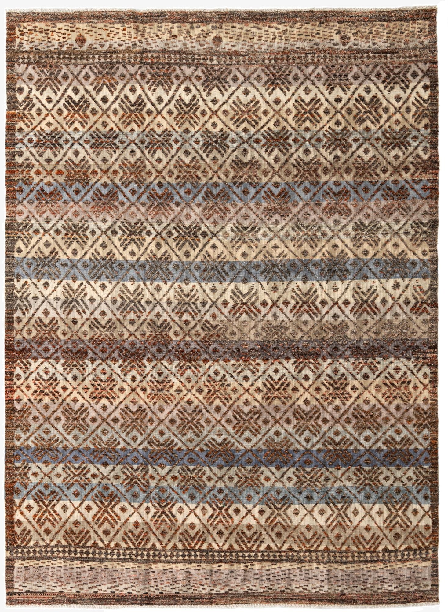  9' x 12' 2  Hand Knotted Darya Wool Rug