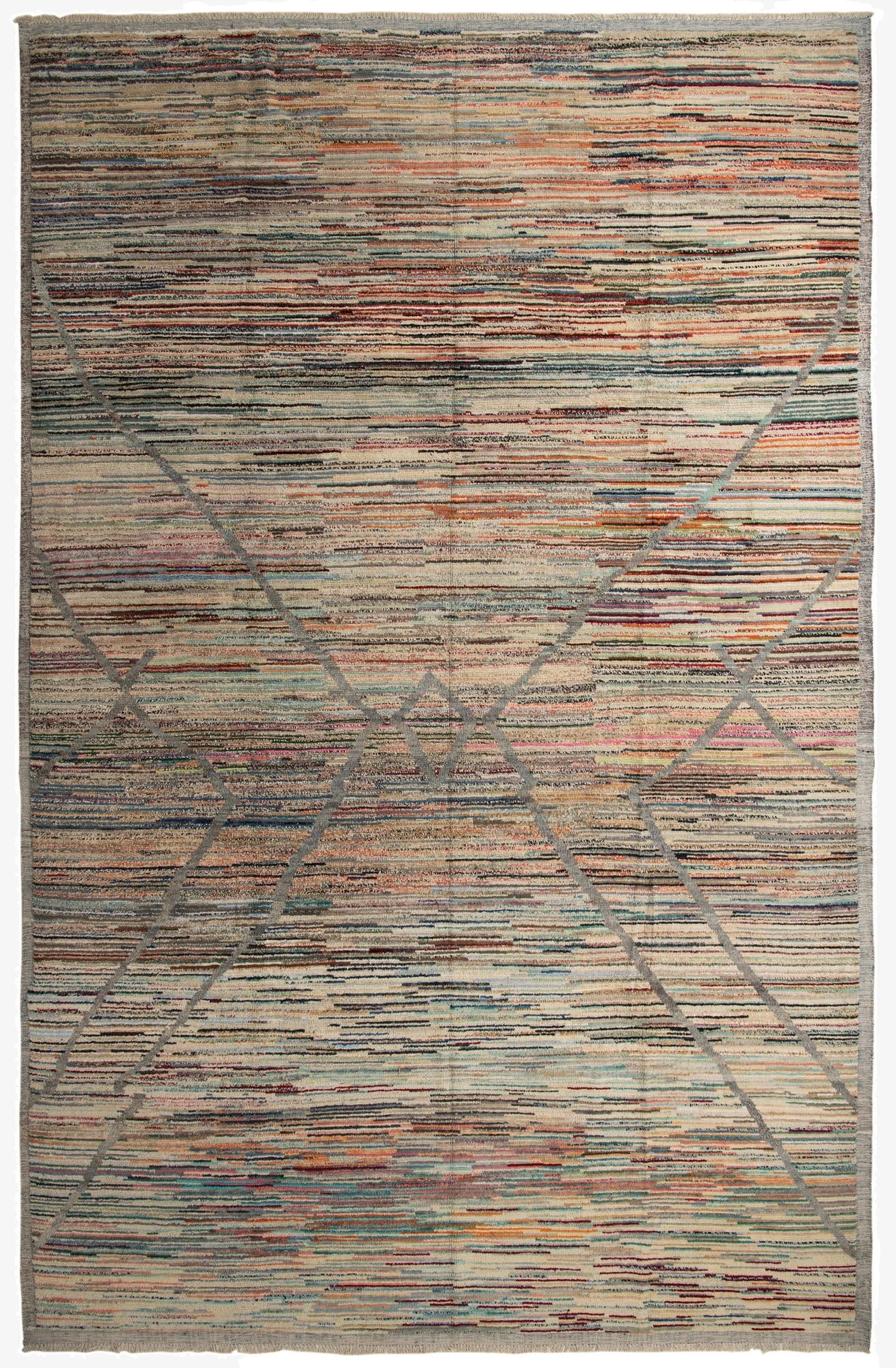  13' 6 x 20' 9  Hand Knotted Darya Wool Rug