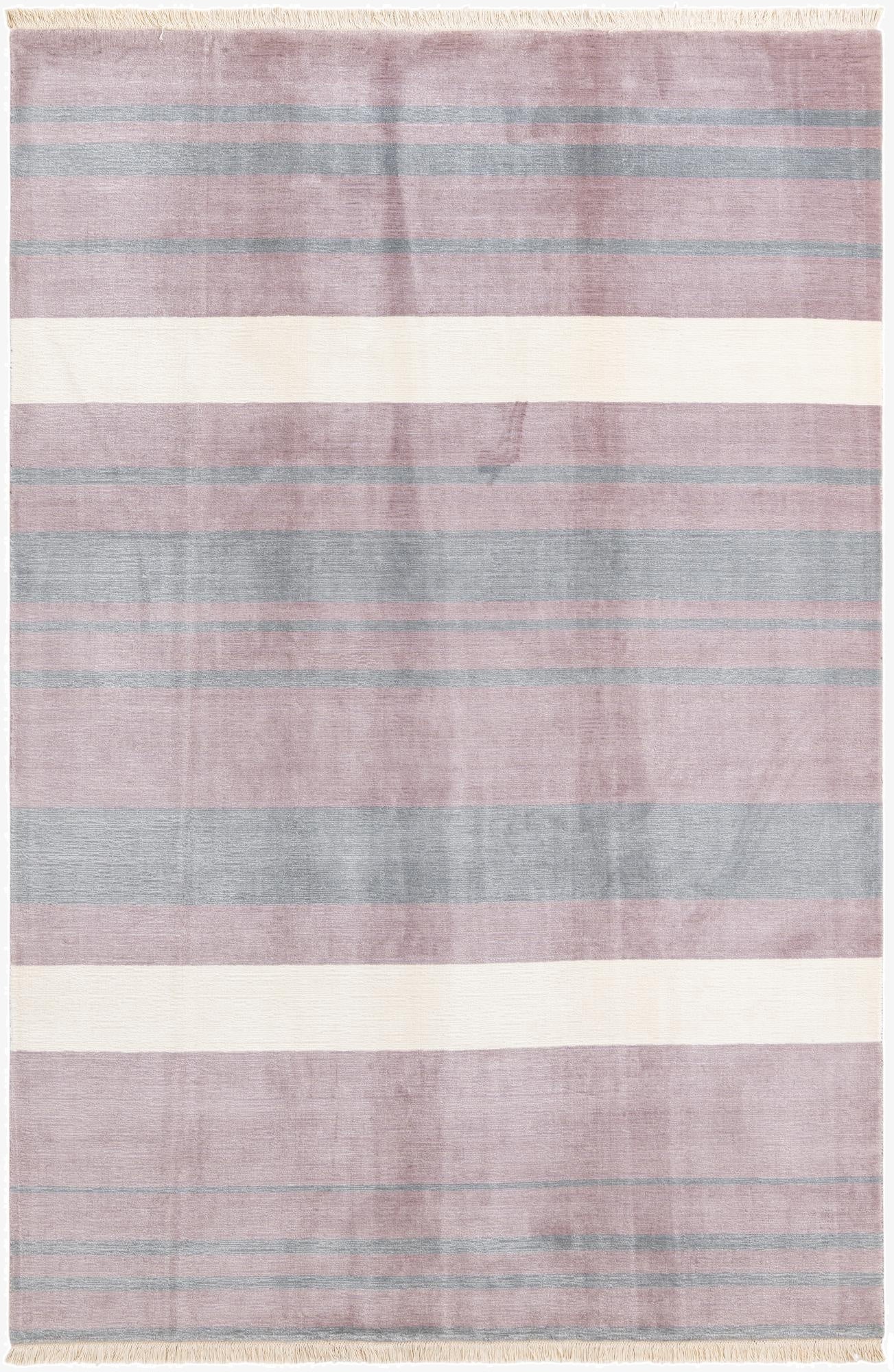  6' 6 x 9' 9  Hand Knotted Darya Wool Rug