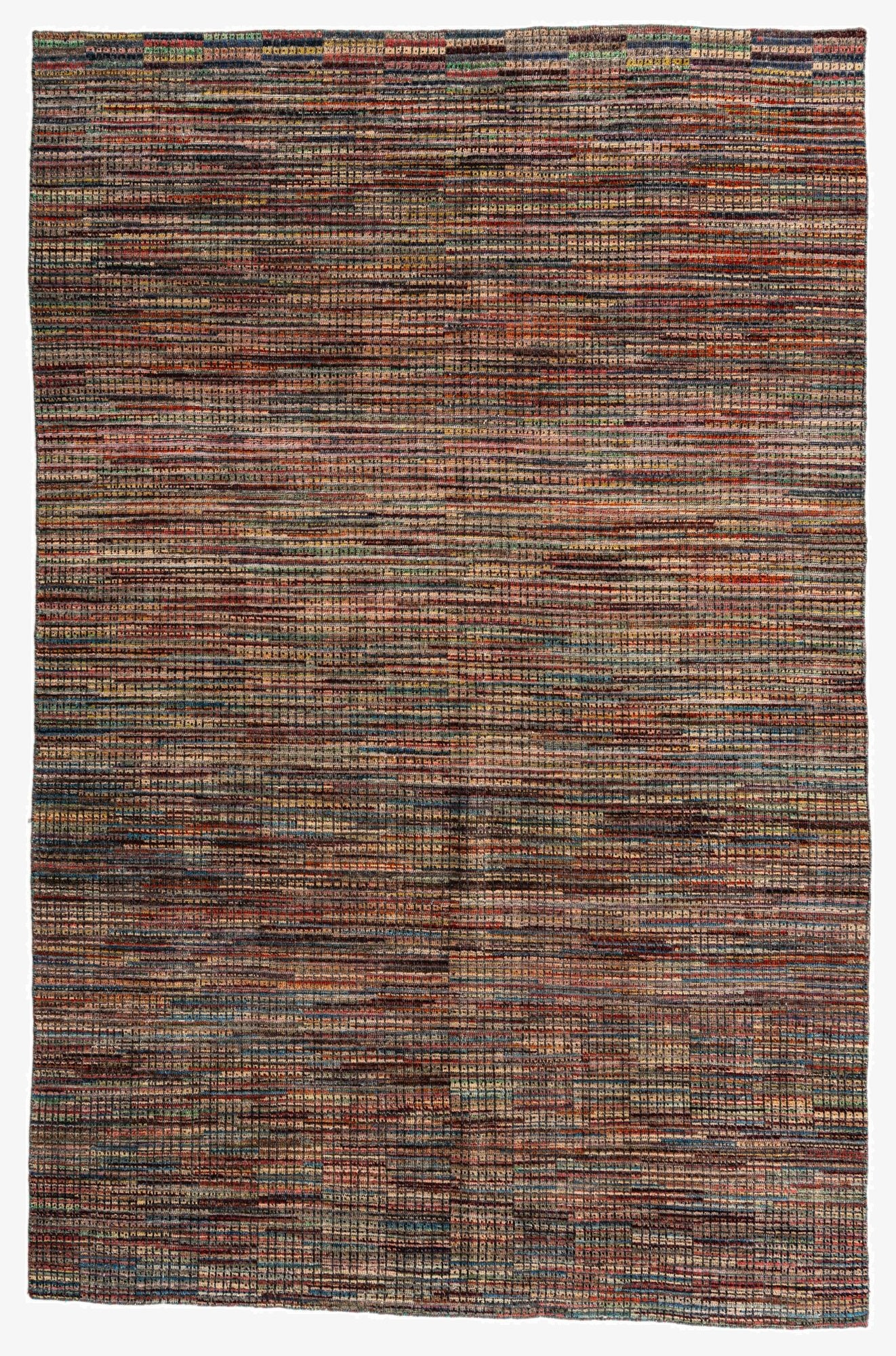  6' 5 x 9' 10  Hand Knotted Darya Wool Rug
