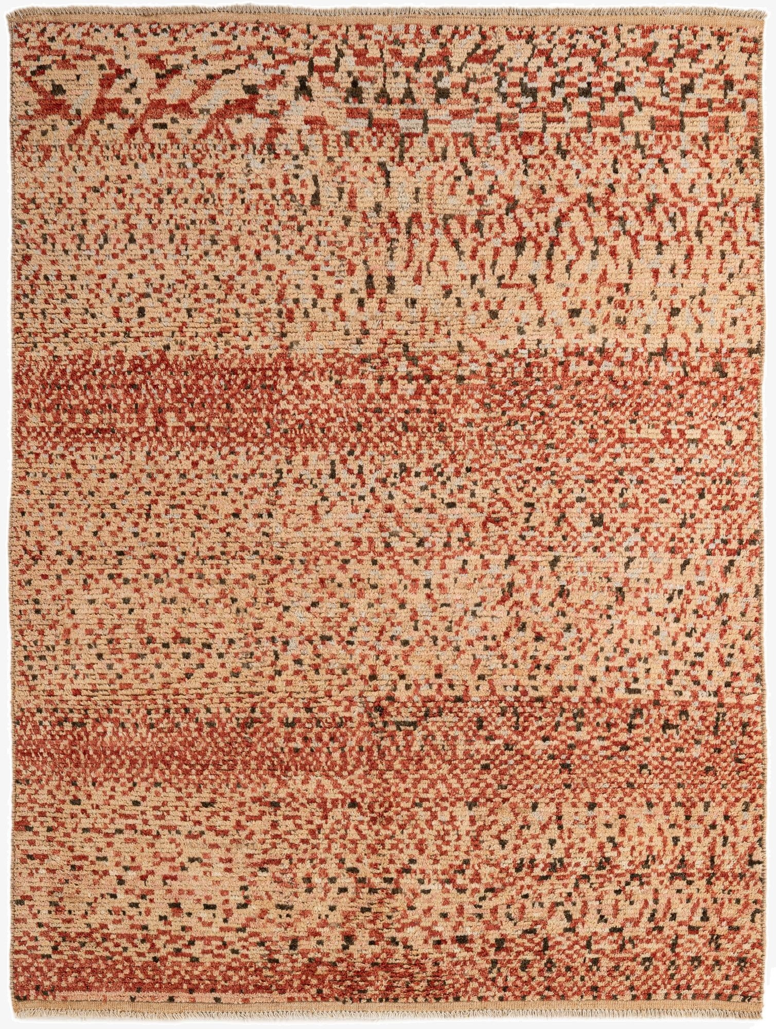  5' 9 x 7' 9  Hand Knotted Darya Wool Rug