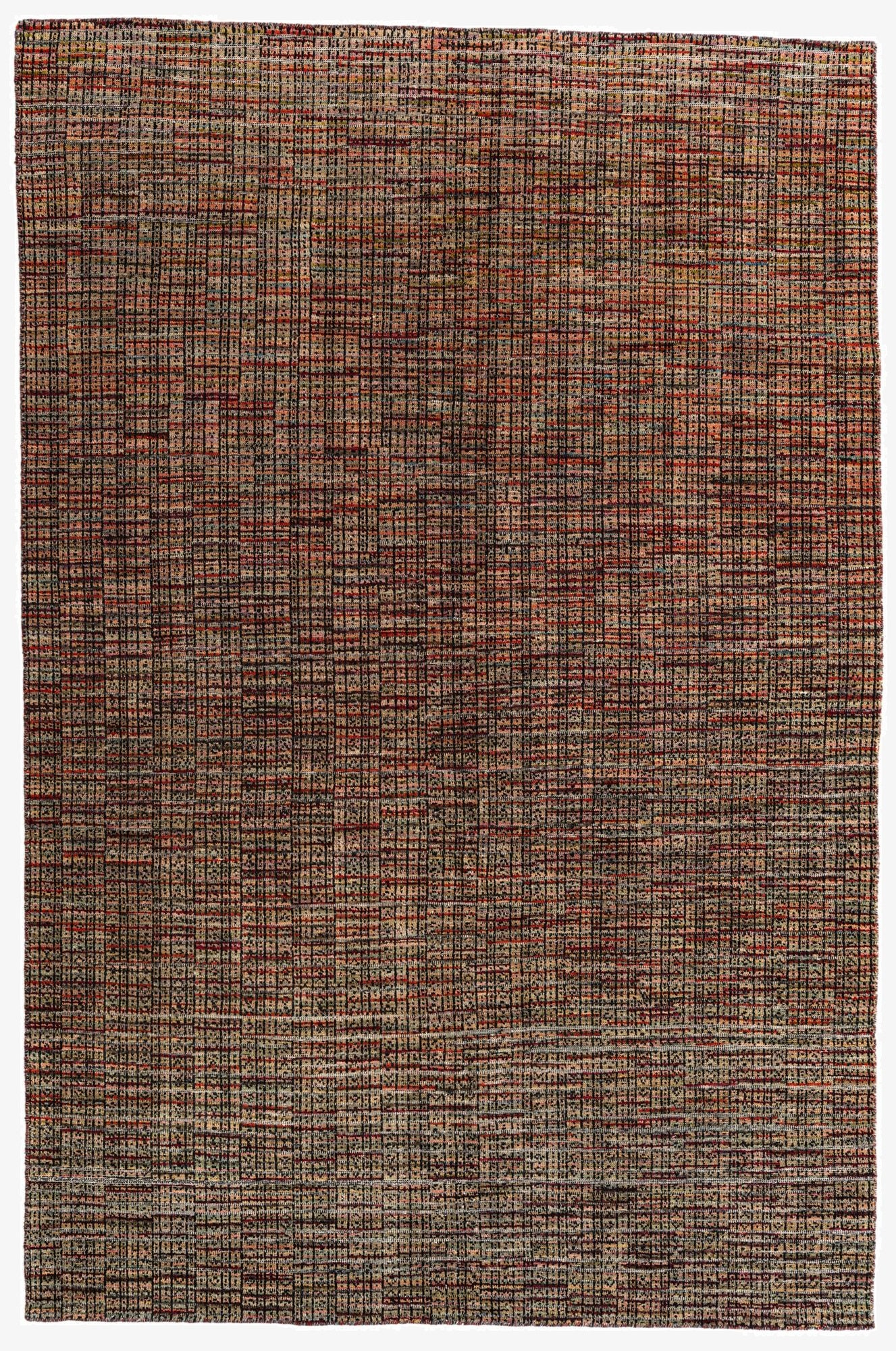  6' 7 x 10'  Hand Knotted Darya Wool Rug