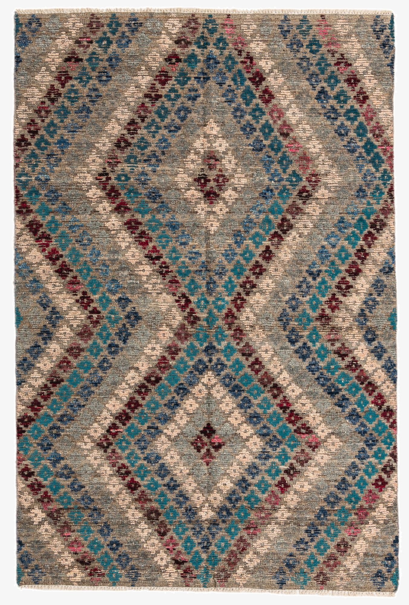  5' 6 x 8' 6  Hand Knotted Darya Wool Rug