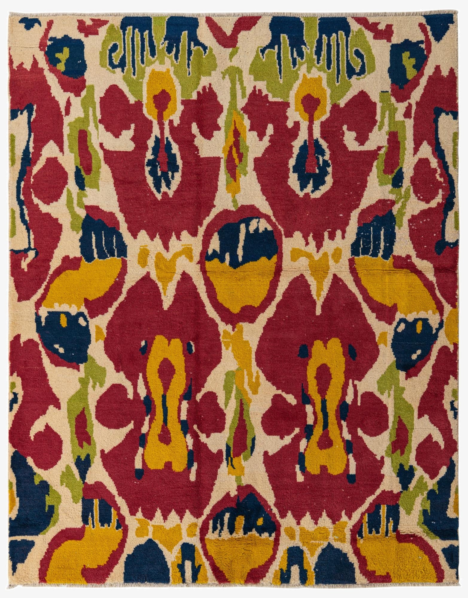  6' 6 x 8' 2  Hand Knotted Darya Wool Rug