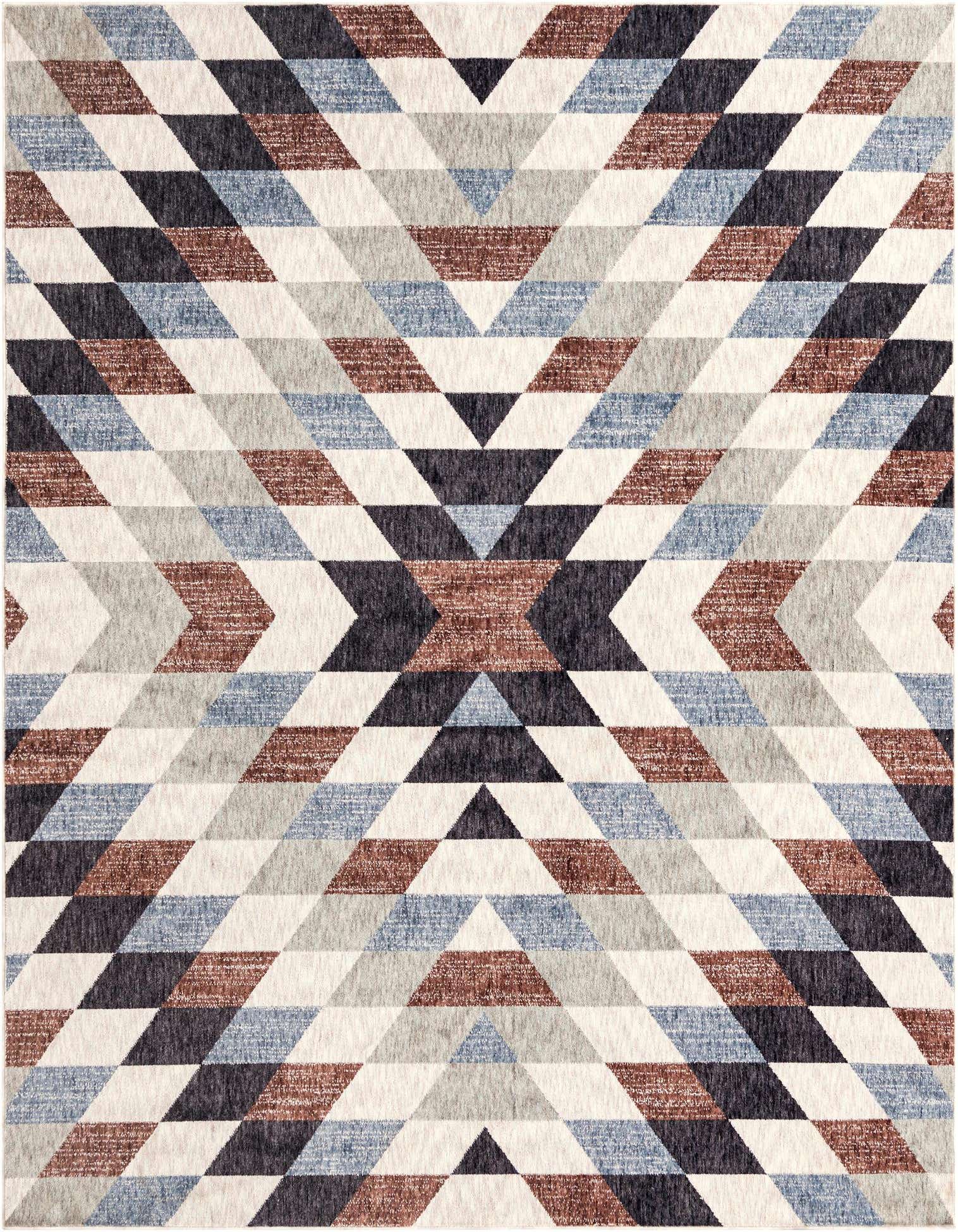 Primary image  7' 10 x 10' Eco Southwestern Rug