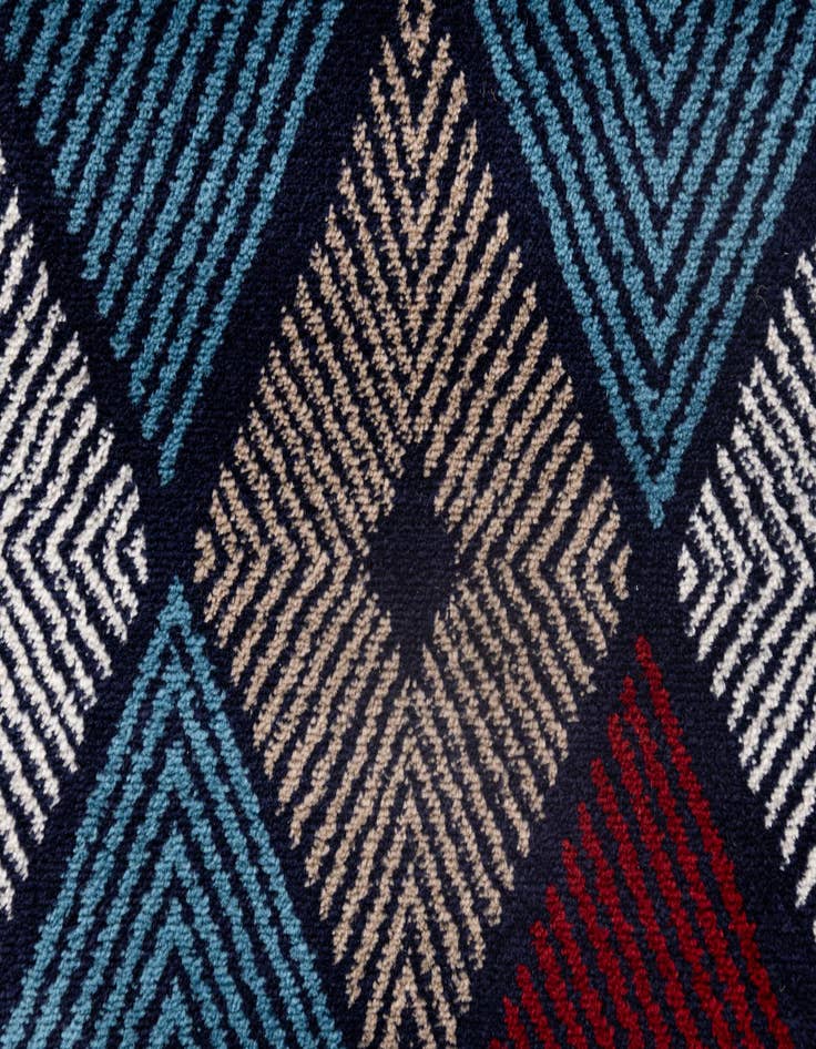 Detail image of  5' 2 x 7' 6 Eco Trellis Rug