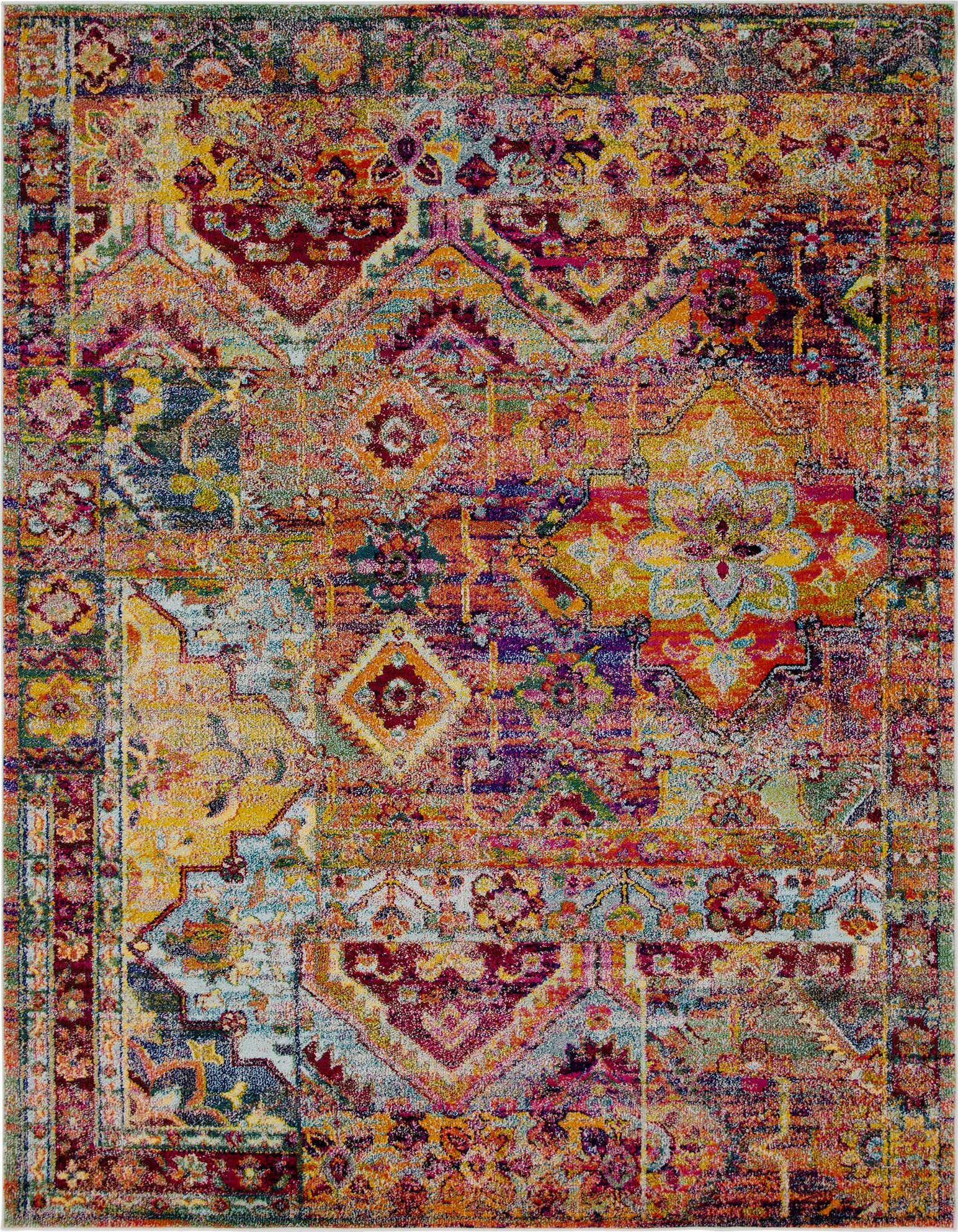 Primary image  8' x 10'  Washable El Paso Rug
