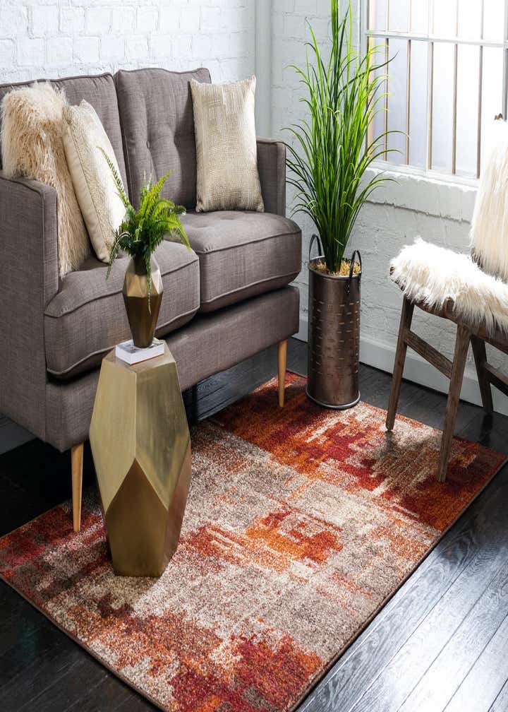 Multicolor 5' 3 x 8' Benson Equinox Rug | Rugs.com