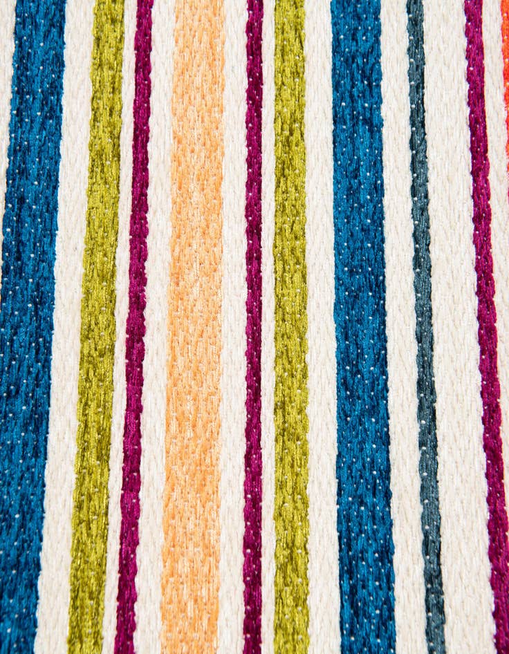 Detail image of  1' 10 x 2' 10 Flatweave Cotton Dhurrie Rug