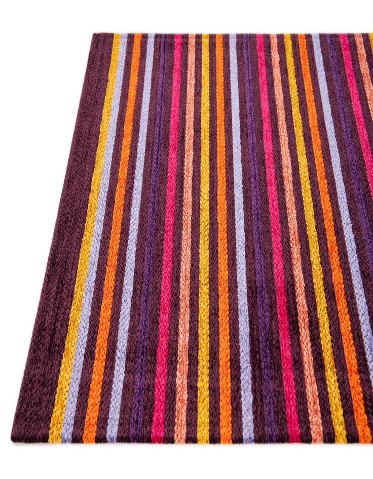 Detail image of  1' 10 x 2' 9 Flatweave Cotton Dhurrie Rug