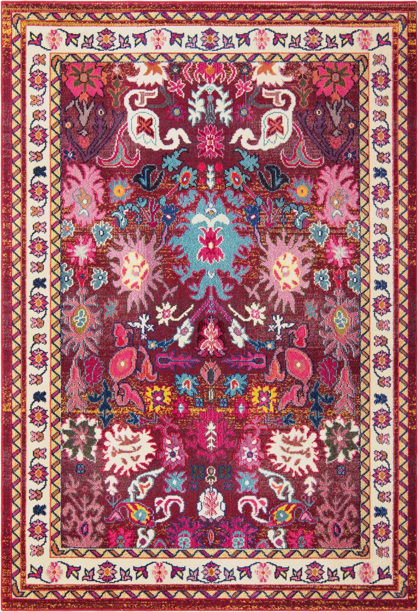 Primary image  7' x 10'  Washable Fleur Rug