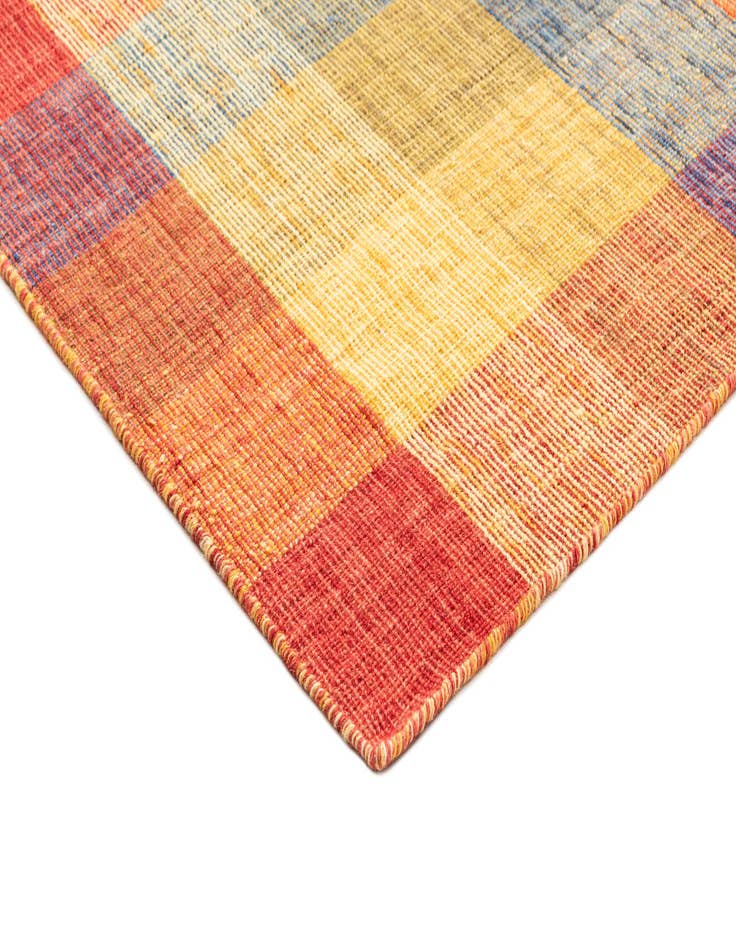 Detail image of  2' 6 x 4' 8  Hand Knotted Gabbeh Wool Rug