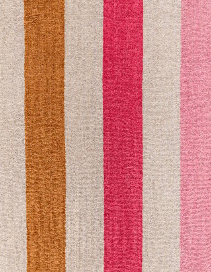 Detail image of  5' 2 x 8'  Hand Knotted Gabbeh Wool Rug