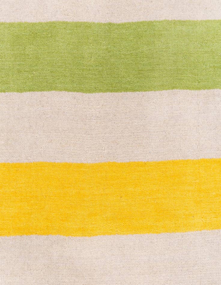 Detail image of  5' 2 x 8'  Hand Knotted Gabbeh Wool Rug