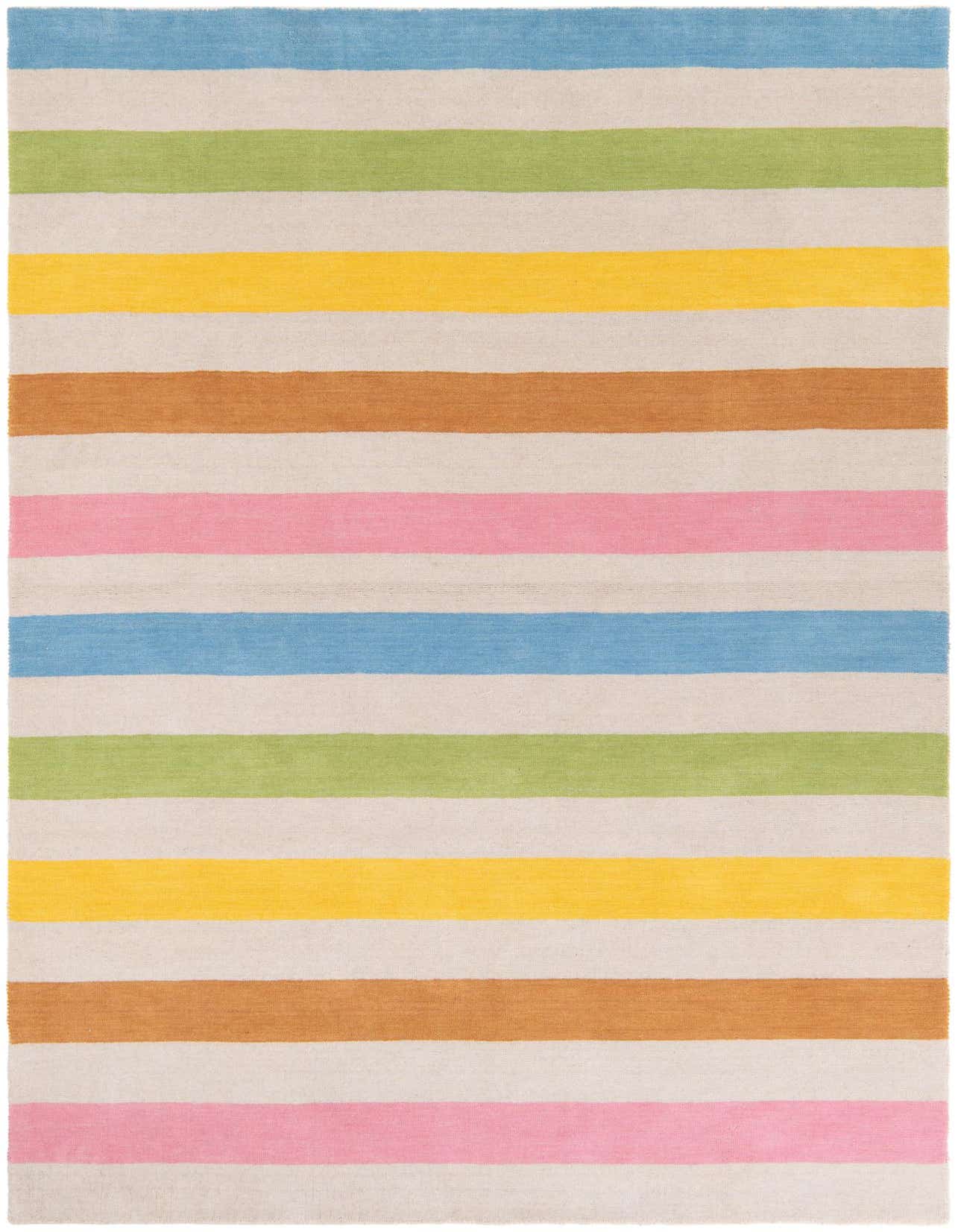 Primary image  5' 2 x 8'  Hand Knotted Gabbeh Wool Rug