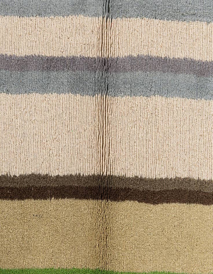 Detail image of  5' 7 x 7' 9  Hand Knotted Gabbeh Wool Rug