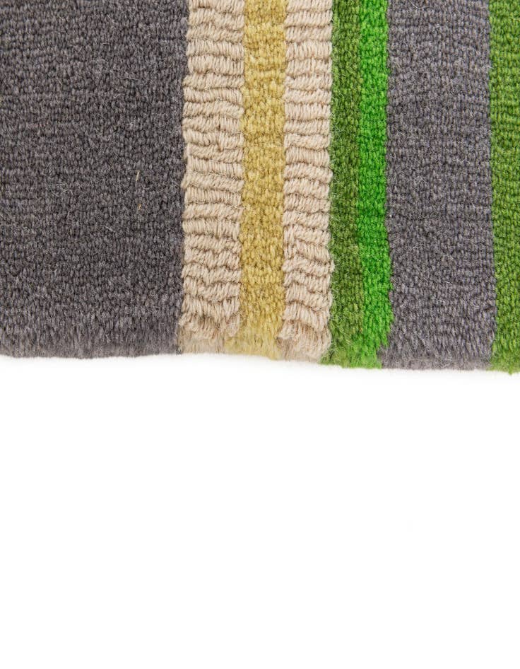 Detail image of  5' 7 x 7' 9  Hand Knotted Gabbeh Wool Rug