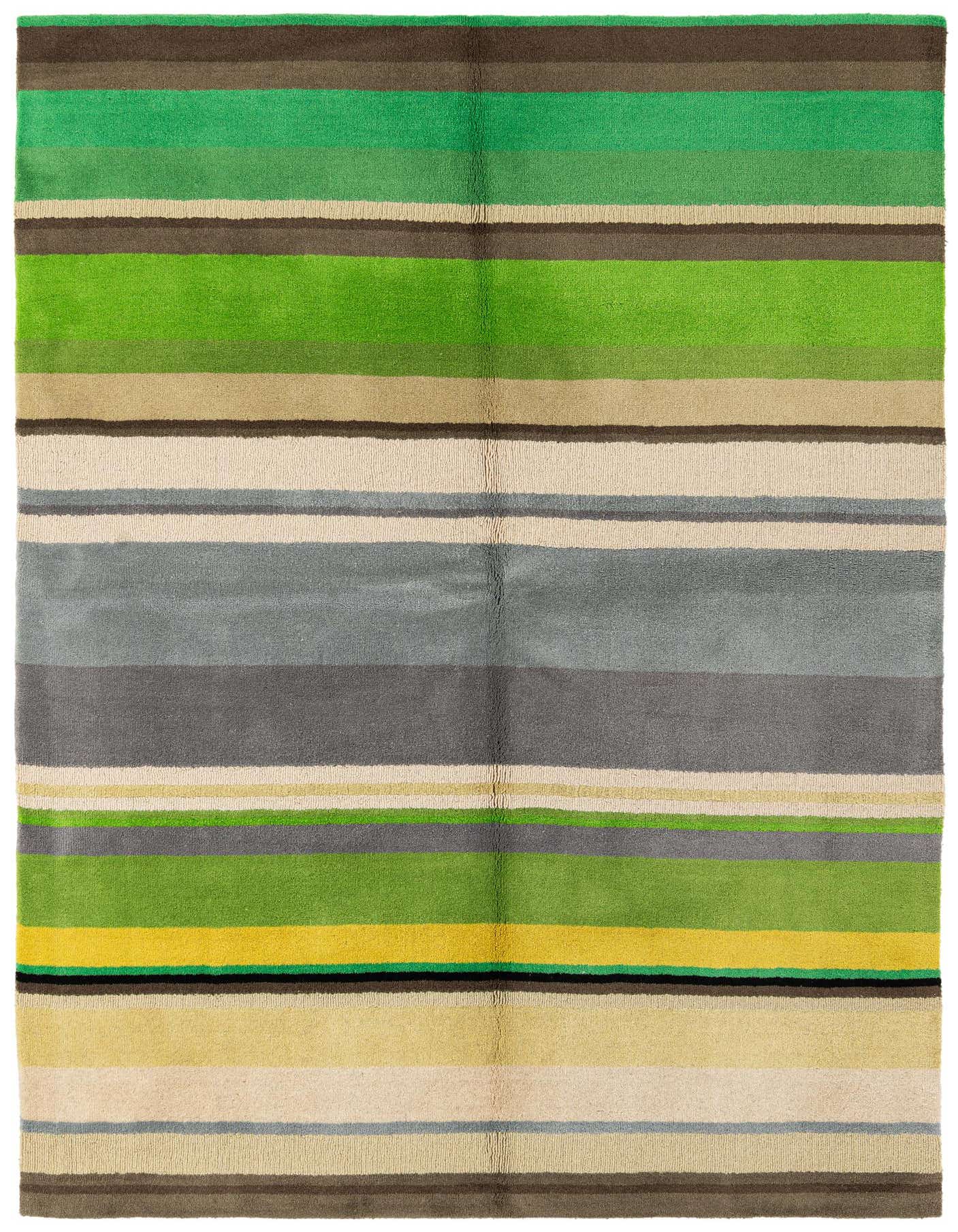 Primary image  5' 7 x 7' 10  Hand Knotted Gabbeh Wool Rug