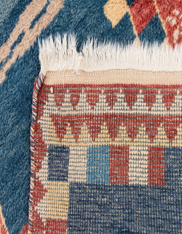 Detail image of  2' 1 x 3' 2  Hand Knotted Gabbeh Wool Rug