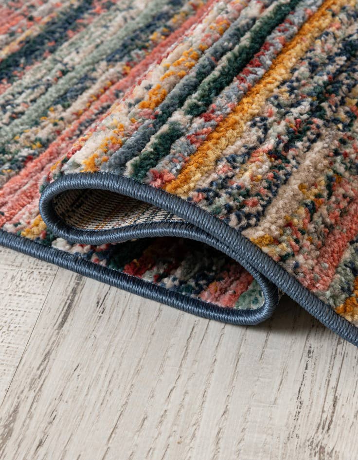 Detail image of  5' 3 x 8' Gemstone Rug