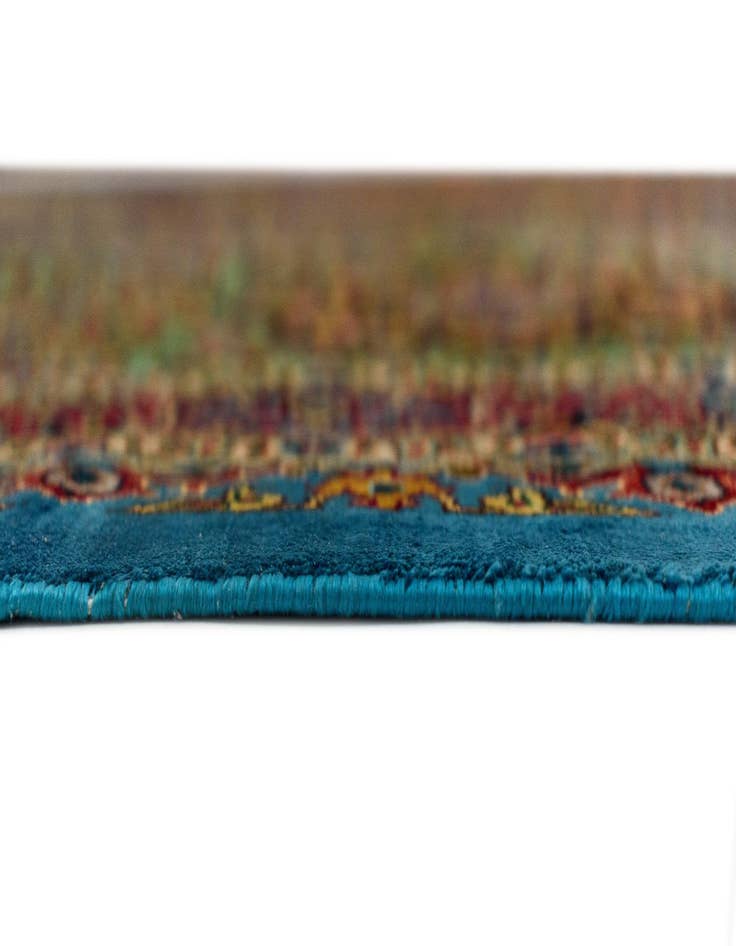 Detail image of  11' 4 x 16' 4 Ghom Silk Rug