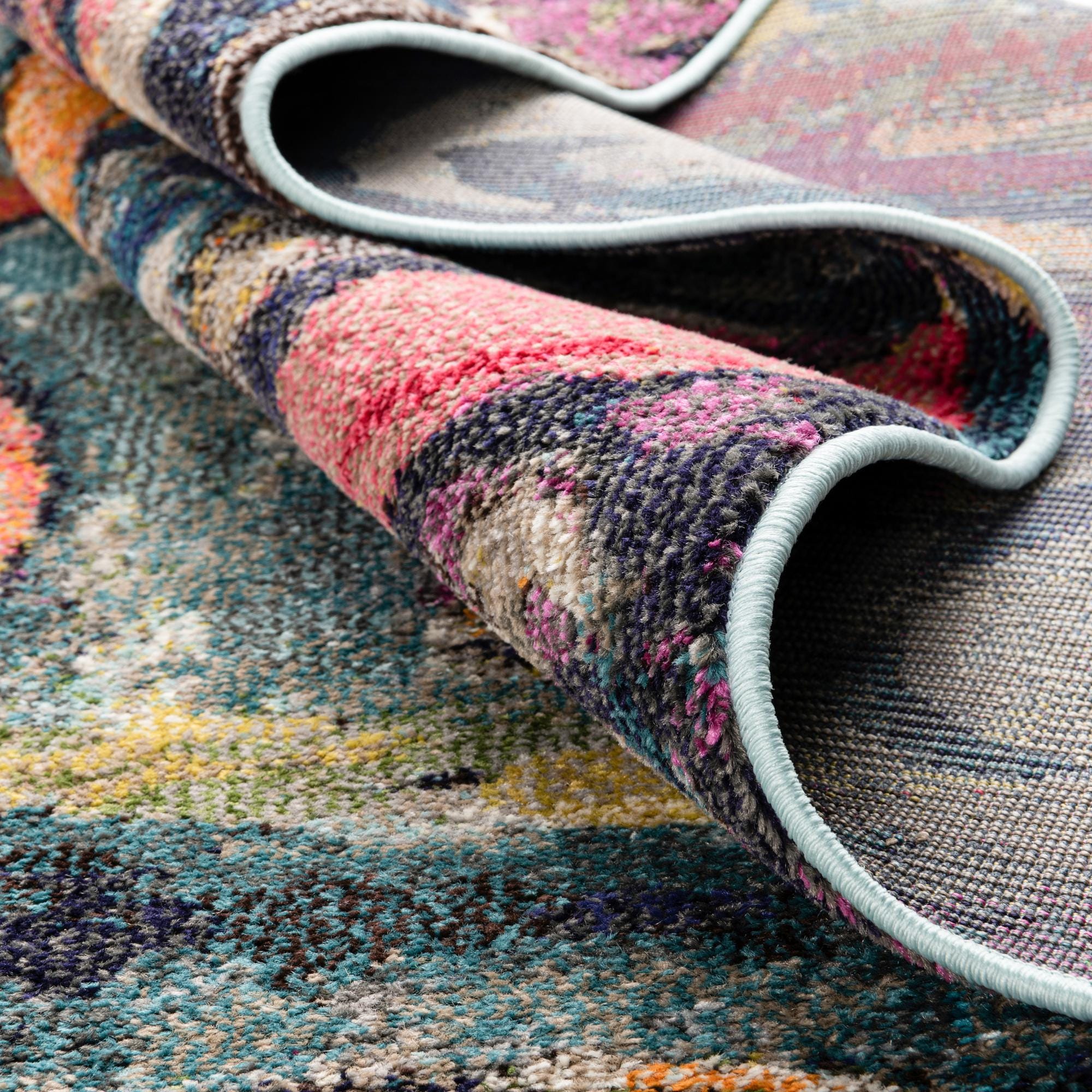 Multicolor 7' 10 x 10' Washable Haerfest Rug | Rugs.com