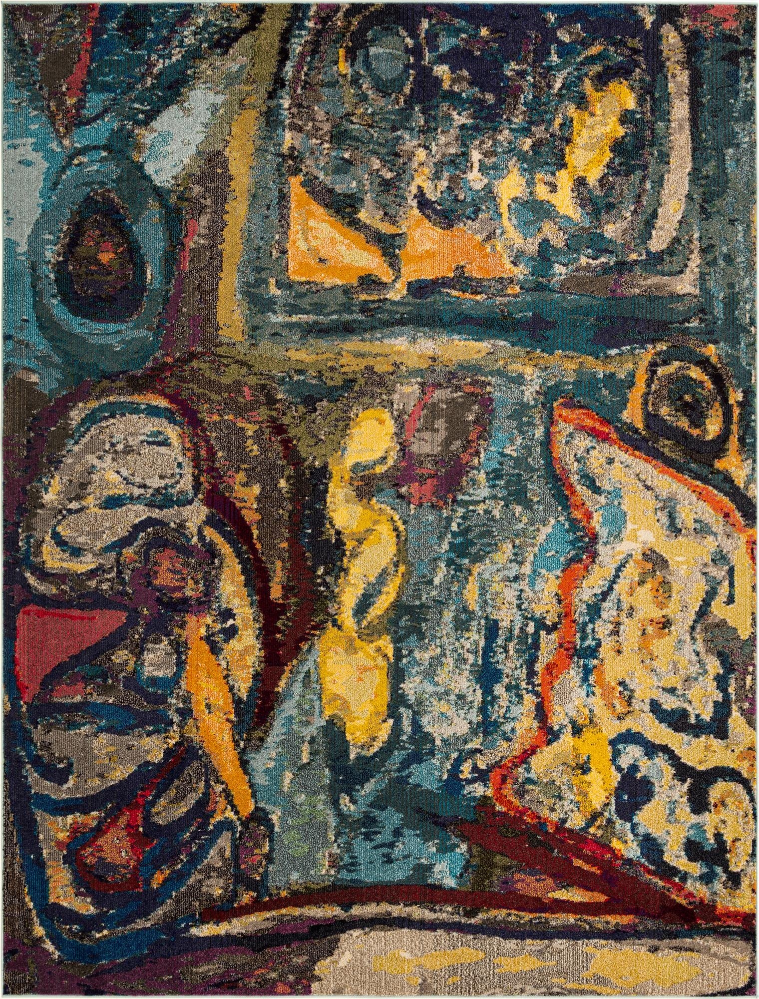  7' 10 x 10'  Washable Haerfest Rug