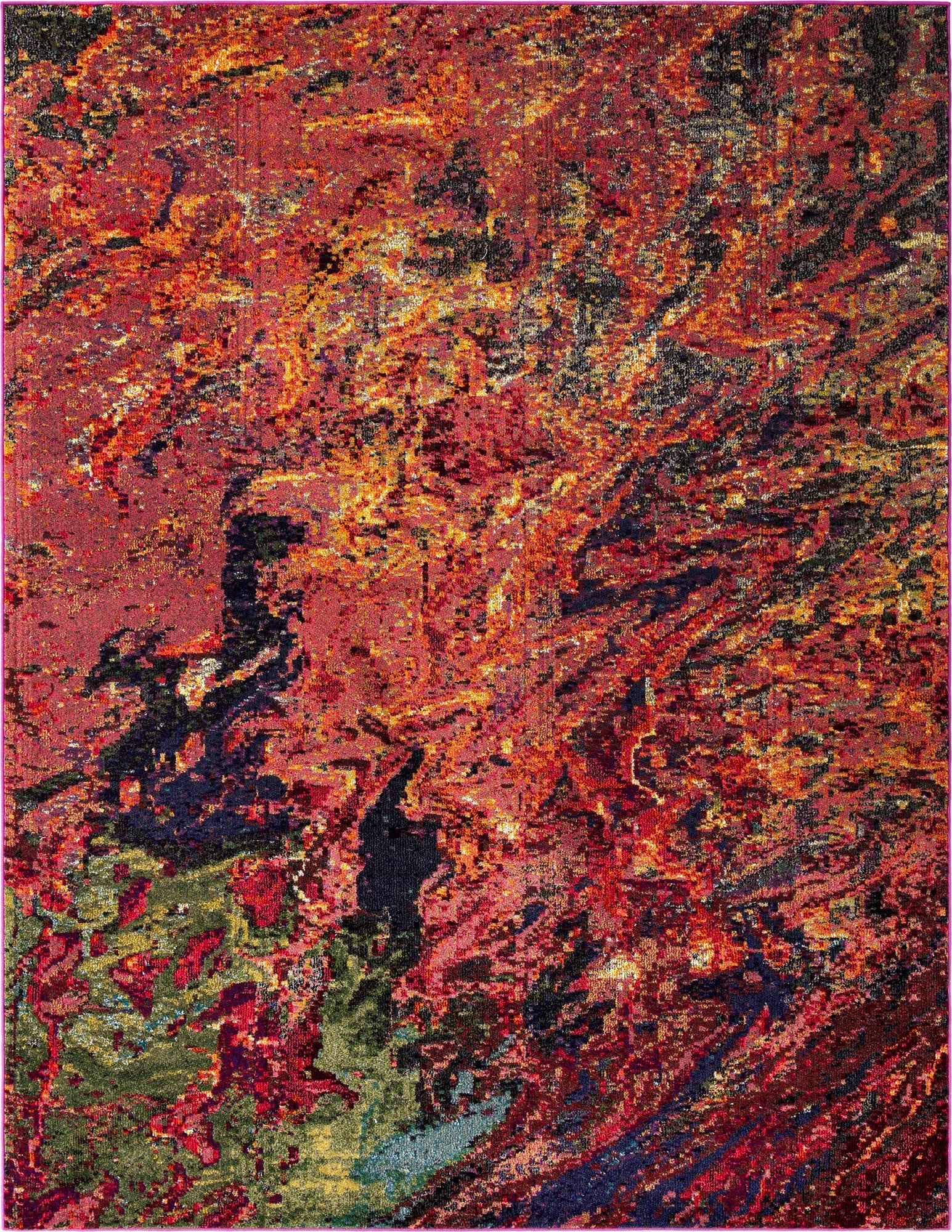  7' 10 x 10'  Washable Haerfest Rug