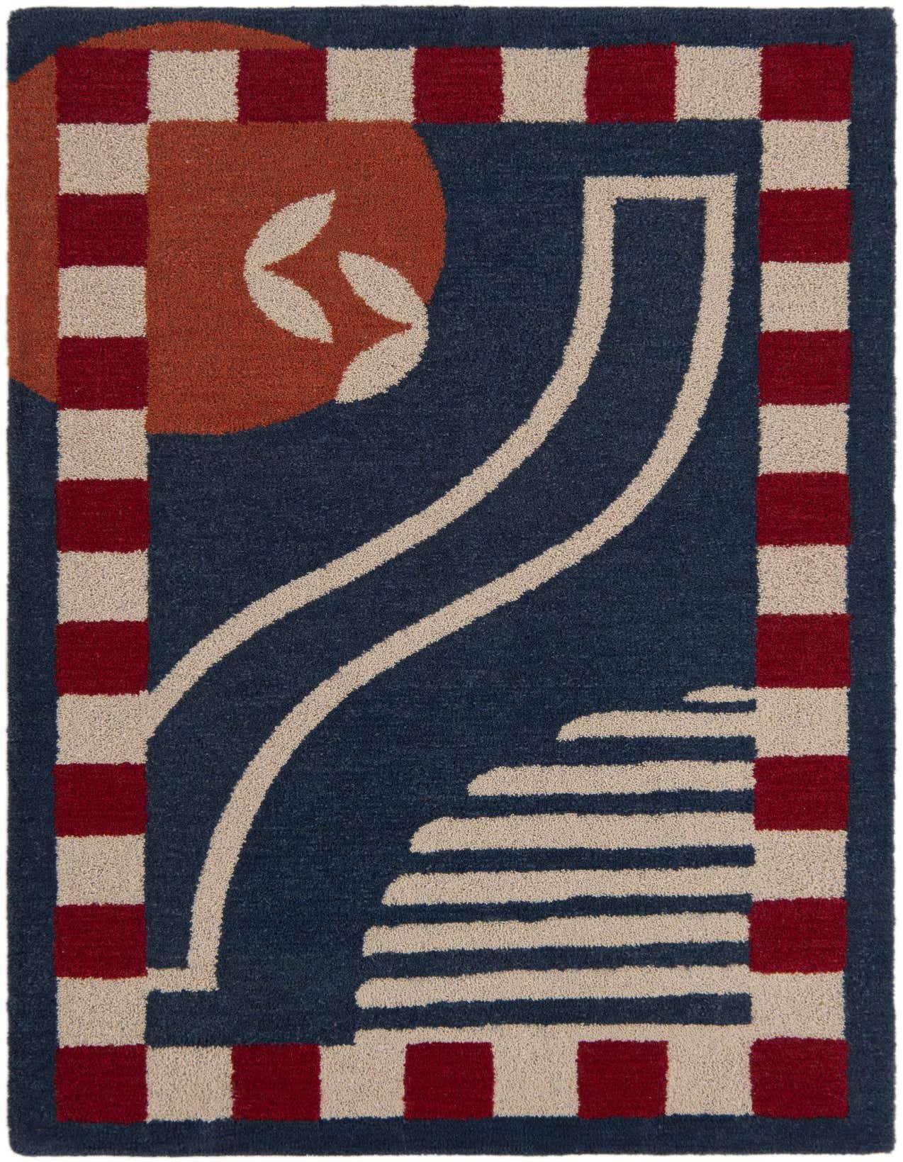 Primary image  9' x 12' Handtufted Wool Rug